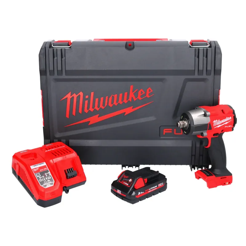Jetzt Kaufen Milwaukee M18 FMTIW2F12-301X Akku Schlagschrauber 18 V 745 Nm 1/2" Brushless + 1x Akku 3,0 Ah + Ladegerät + HD Box