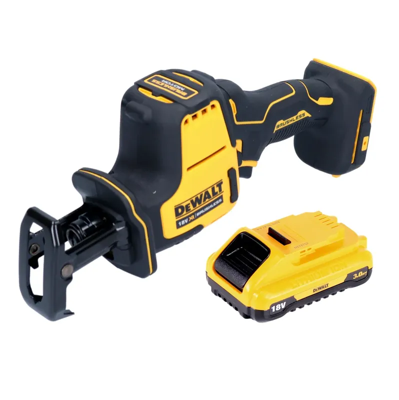 Letzte Chance DeWalt DCS 369 N Akku Säbelsäge Reciprosäge 18 V Brushless + 1x Akku 3,0 Ah - ohne Ladegerät