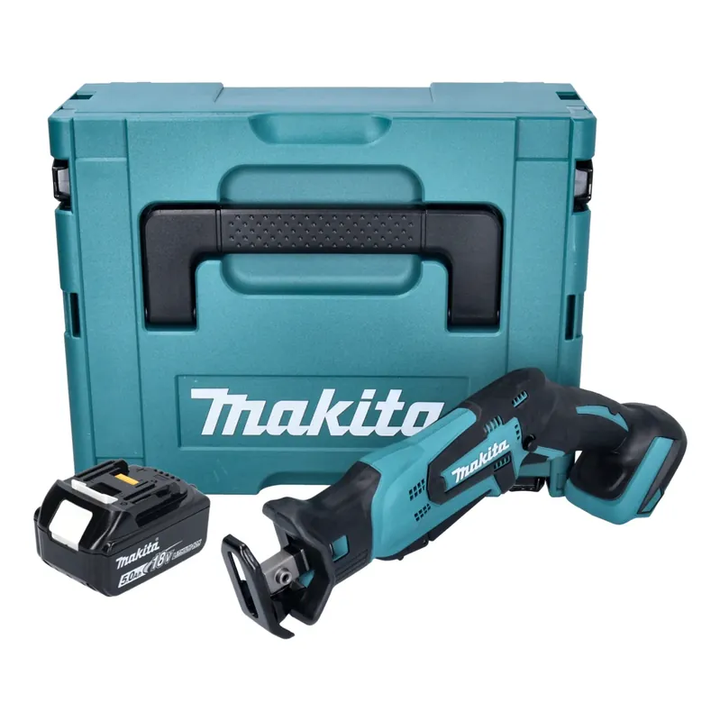 Makita DJR 185 T1J Akku Recipro Säbelsäge 18 V + 1x Akku 5,0 Ah + Makpac - ohne Ladegerät Aktuell