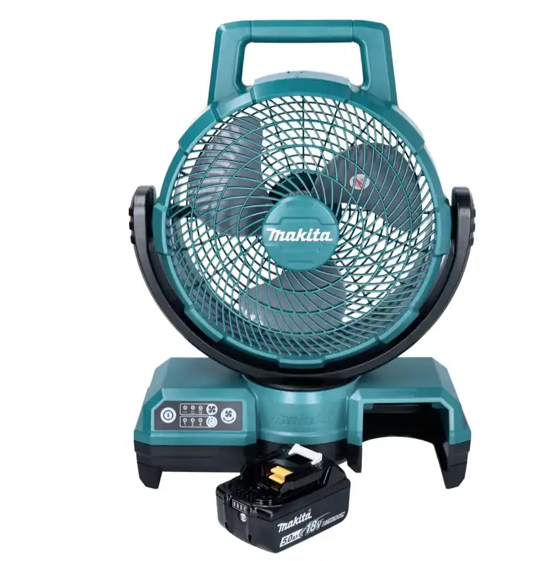 Abverkauf Makita DCF 203 T1 Akku Lüfter Ventilator 14,4 V - 18 V + 1x Akku 5,0 Ah - ohne Ladegerät