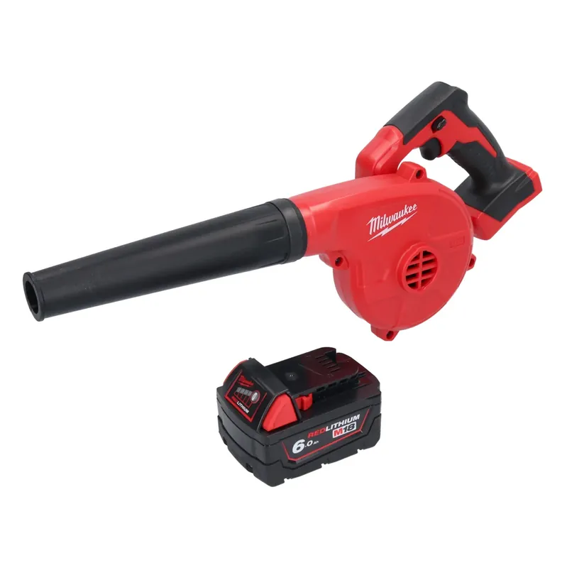 Billig Milwaukee M18 BBL-601 Akku Gebläse 18 V + 1x Akku 6,0 Ah - ohne Ladegerät