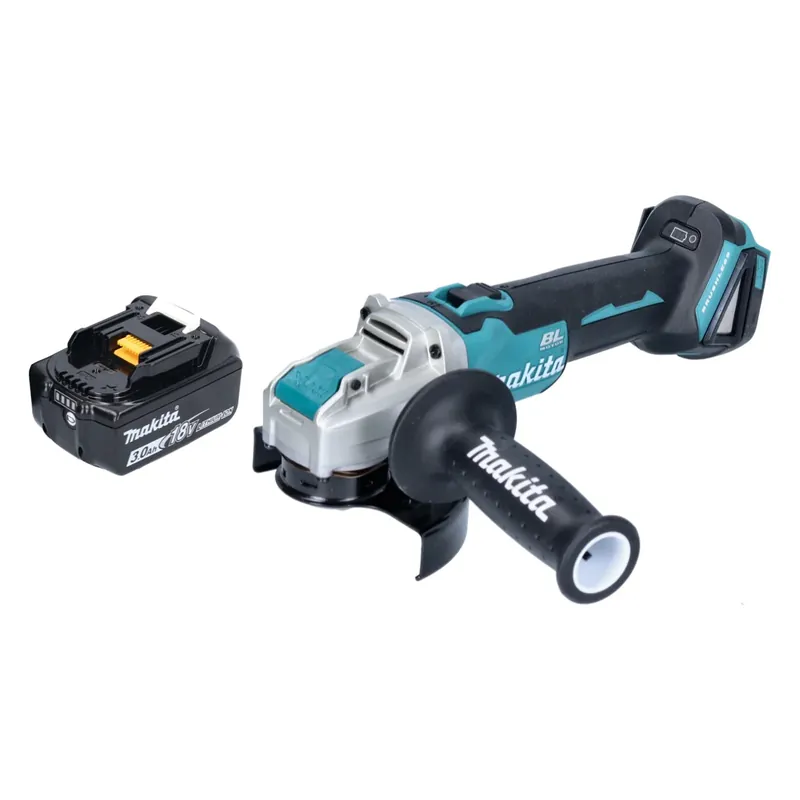 Makita DGA 521 F1X1 Akku Winkelschleifer 18 V 125 mm X-LOCK Brushless + 1x Akku 3,0 Ah - ohne Ladegerät Neu Im Sortiment