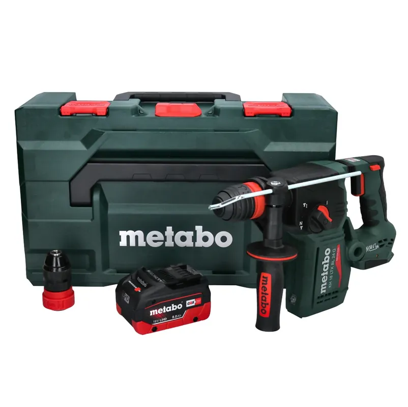 Metabo KH 18 LTX BL 24 Q Akku Kombihammer 18 V 2,2 J + 1x Akku 8,0 Ah + metaBOX - ohne Ladegerät Bestseller