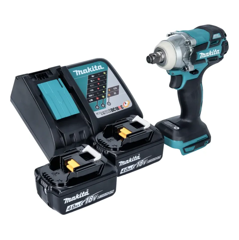 Billig Makita DTW 285 RM Akku Schlagschrauber 18 V 280 Nm 1/2" Brushless + 2x Akku 4,0 Ah + Ladegerät