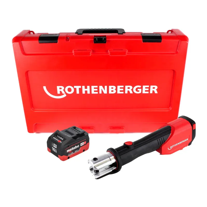 Rothenberger ROMAX 4000 CAS Akku Pressmaschine 18 V 3 kN + 1x Akku 10 Ah + Koffer - ohne Ladegerät Must-Have