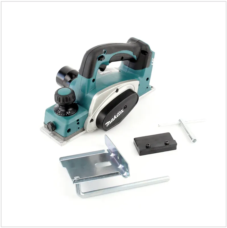 Geprüft Makita DKP 180 Z Akku Hobel 18 V 82 mm Solo - ohne Akku, ohne Ladegerät