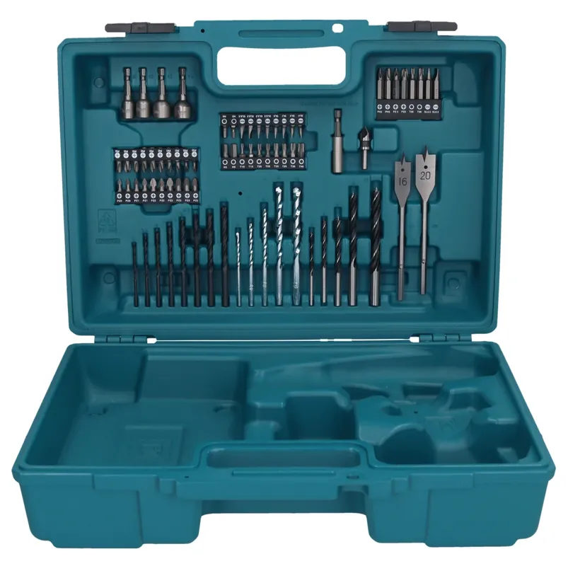 Makita Transportkoffer Bit Bohrer 74 tlg. für 18 V Akku Bohrschrauber DDF und Schlagbohrschrauber DHP Nur Für Kurze Zeit