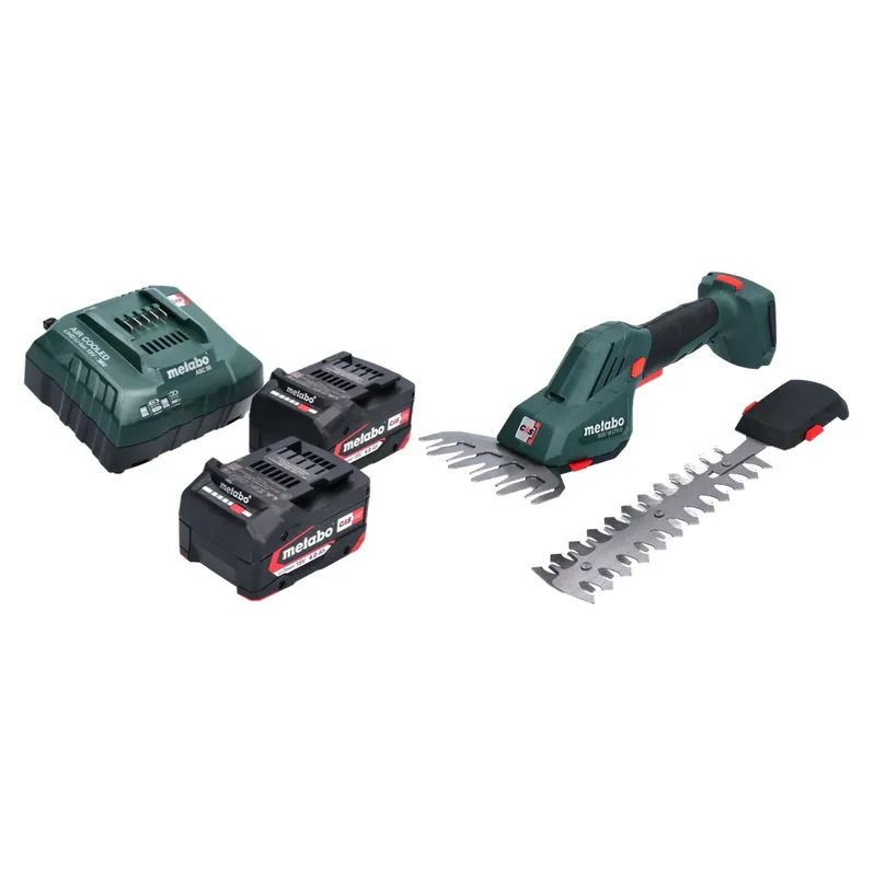 Metabo SGS 18 LTX Q Akku Gras und Strauchschere 18 V + 2x Akku 4,0 Ah + Ladegerät Bestseller