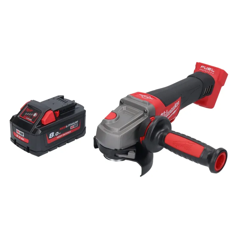 Online Kaufen Milwaukee M18 CAG115XPDB-801 Akku Winkelschleifer 18 V 115 mm Brushless + 1x Akku 8,0 Ah - ohne Ladegerät