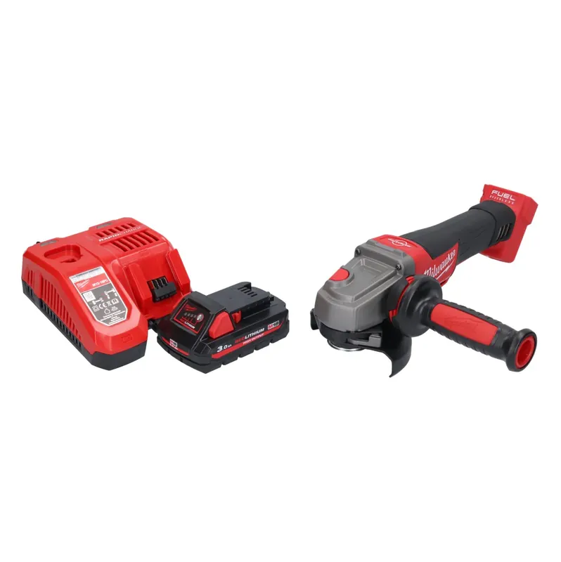 Milwaukee M18 CAG115XPDB-301 Akku Winkelschleifer 18 V 115 mm Brushless + 1x Akku 3,0 Ah + Ladegerät Sale