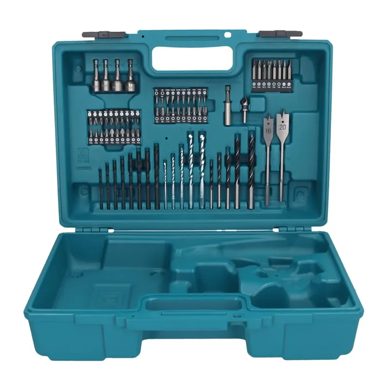 Makita DTD 154 SY1X1 Akku Schlagschrauber 18 V 175 Nm 1/4" Brushless + 1x Akku 1,5 Ah + Ladegerät + 74 tlg. Zubehörset + Koffer Nur Heute