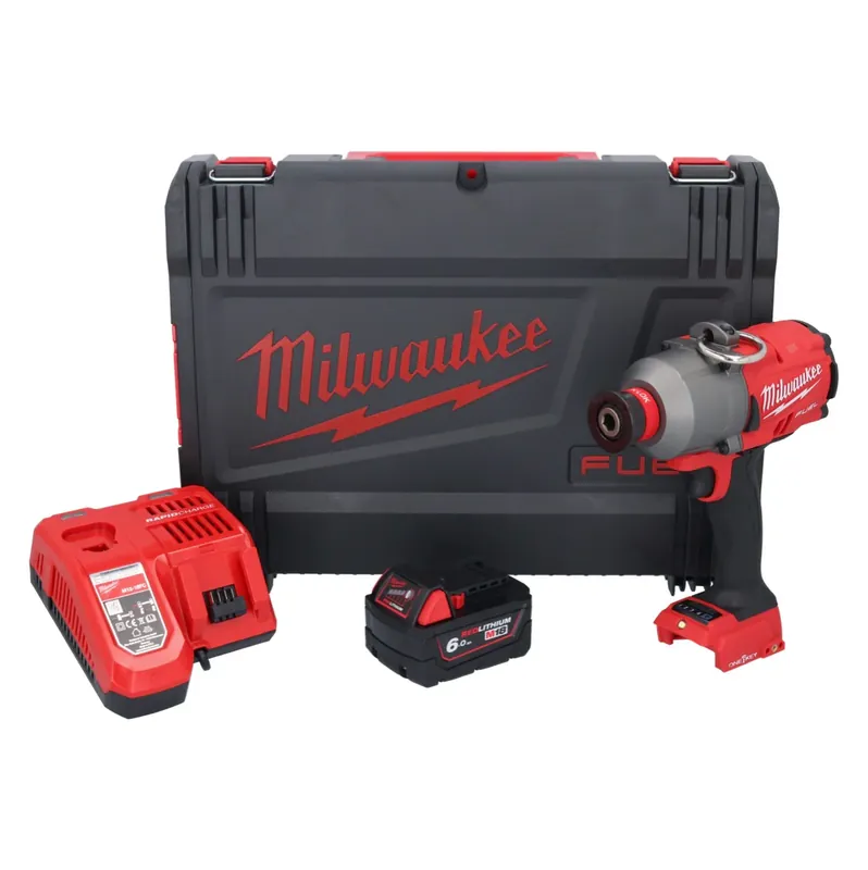 Markenprodukt Milwaukee M18 ONEFHIWH716-601X Akku Schlagschrauber 18 V 1017 Nm 7/16" Brushless + 1x Akku 6,0 Ah + Ladegerät + HD Box