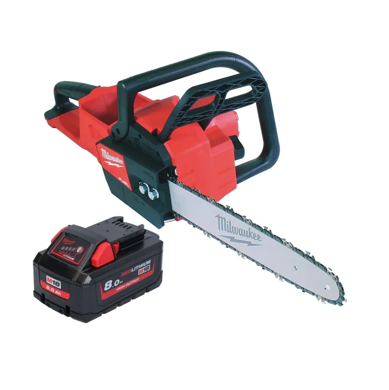 Milwaukee M18 FCHS35-801 Akku Kettensäge 18 V 35 cm 12,4 m/s + 1x Akku 8,0 Ah - ohne Ladegerät Preisknaller