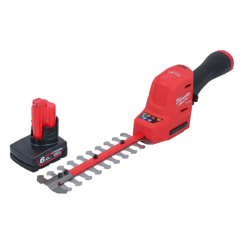 Ausverkauf Milwaukee M12 FHT20-601 Akku Strauchschere 12 V 20 cm Brushless + 1x Akku 6,0 Ah - ohne Ladegerät