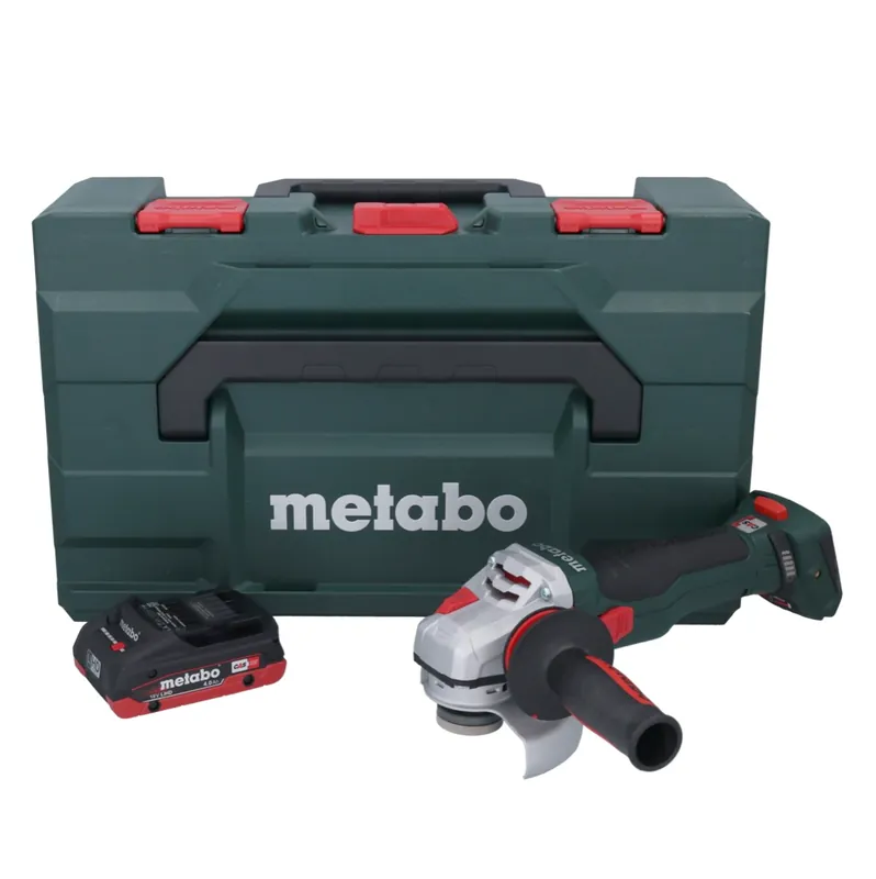 Sonderaktion Metabo WB 18 LTX BL 15-125 Quick Akku Winkelschleifer 18 V 125 mm Brushless + 1x Akku 4,0 Ah + metaBOX - ohne Ladegerät