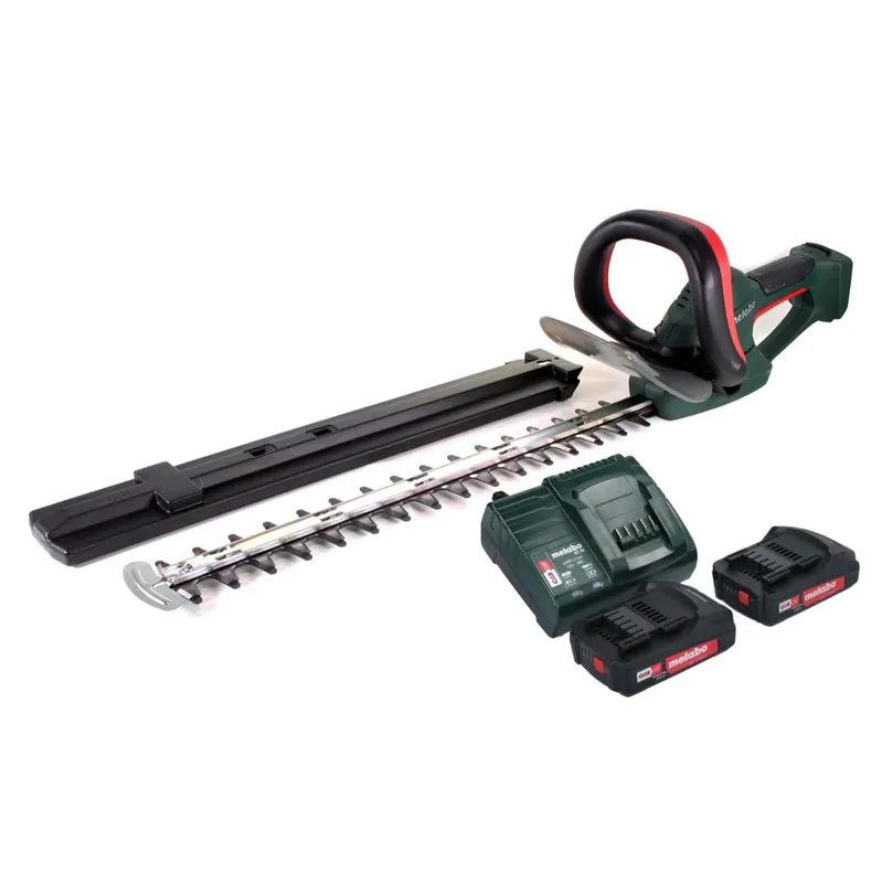 Metabo AHS 18-55 V Akku Heckenschere 18 V 53 cm + 2x Akku 2,0 Ah + Ladegerät Jetzt Kaufen