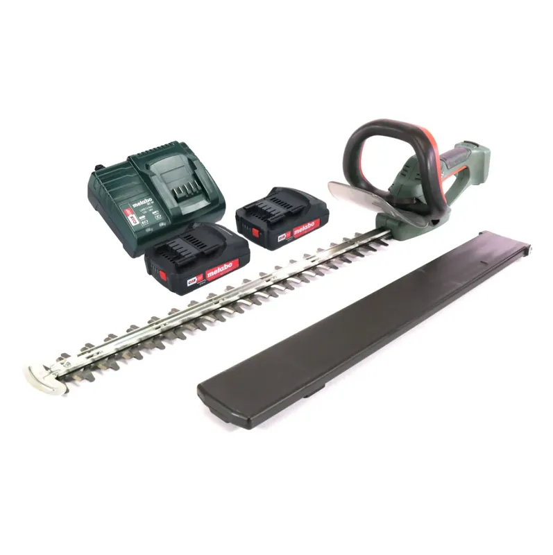 Wochenendangebot Metabo AHS 18-65 V Akku Heckenschere 18 V 63 cm + 2x Akku 2,0 Ah + Ladegerät