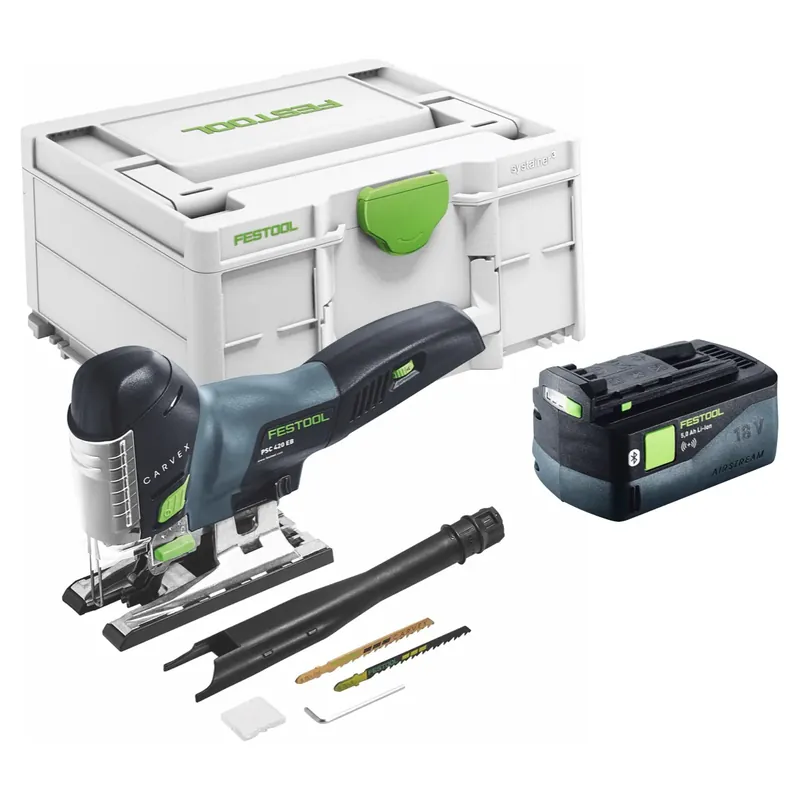 Bestseller Festool CARVEX PSC 420-Basic Akku Pendelstichsäge 18 V 120 mm Brushless + 1x Akku 5,0 Ah + Systainer - ohne Ladegerät
