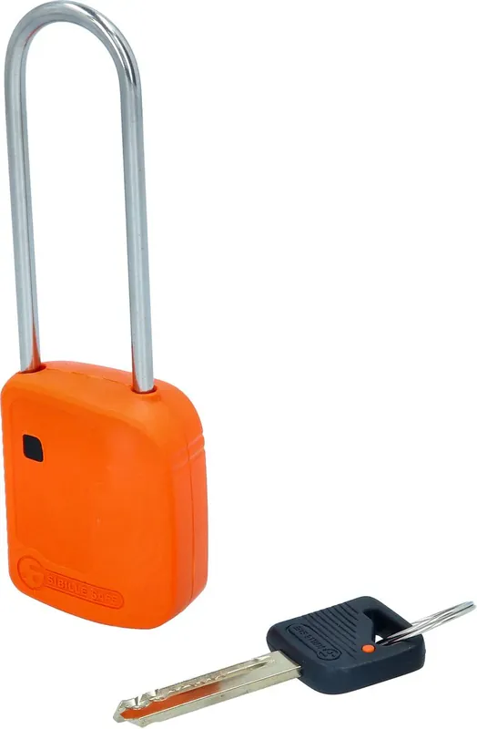 KS TOOLS Absperr-Vorhängeschloss, orange, Metall, 76 mm ( 117.0219 ) Billig