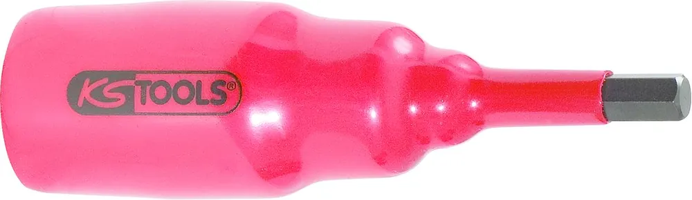 Neue Ware KS TOOLS 3/8" Bit-Stecknuss mit Schutzisolierung für Innensechskant-Schrauben, kurz, 5mm ( 117.1736 )
