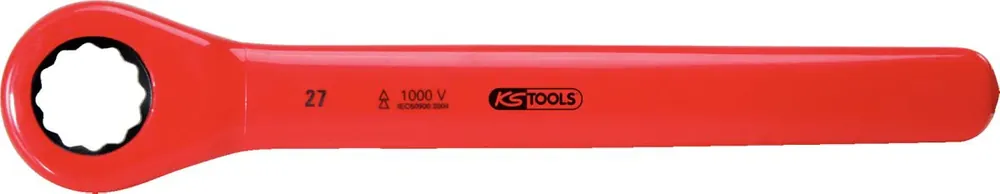 KS TOOLS Ratschenringschlüssel mit Schutzisolierung, 7mm ( 117.4207 ) Jetzt Kaufen
