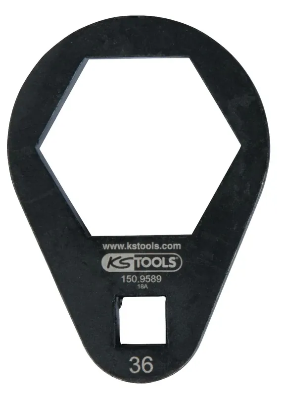 KS TOOLS 3/8" Einsteck-Ringschlüssel, extra flach, 36 mm ( 150.9589 ) Saisonangebot