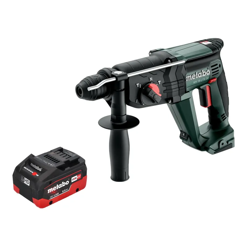 Metabo KH 18 LTX 24 Akku Kombihammer 18 V 2,1 J SDS Plus + 1x LiHD Akku 8,0 Ah - ohne Ladegerät Beliebt