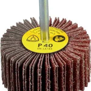KLINGSPOR Fächerschleifer KM 613 Ø40xH15mm Körnung 40 ( 8000352767 ) Garantierte Lieferung
