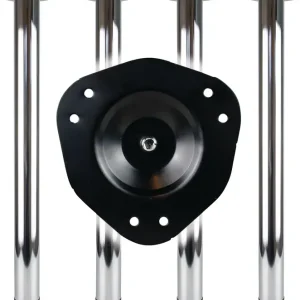 BMB Tischbein-Set schwarz 60 mm Höhe 710 mm ( 3000273143 ) Neuheit