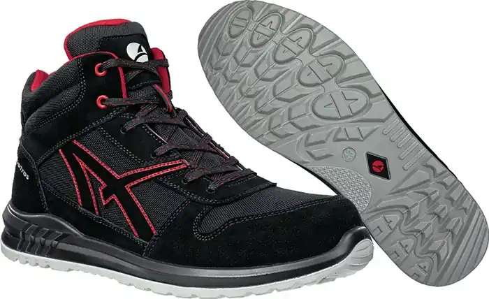 ALBATROS Sicherheitsstiefel CLIFTON MID Größe 42 schwarz/rot ( 4300700682 ) Begrenztes Angebot