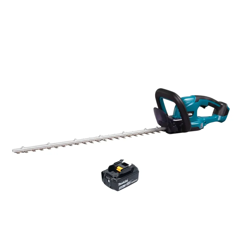 Bestseller Makita DUH 607 M Akku Heckenschere 18 V 60 cm + 1x Akku 4,0 Ah - ohne Ladegerät