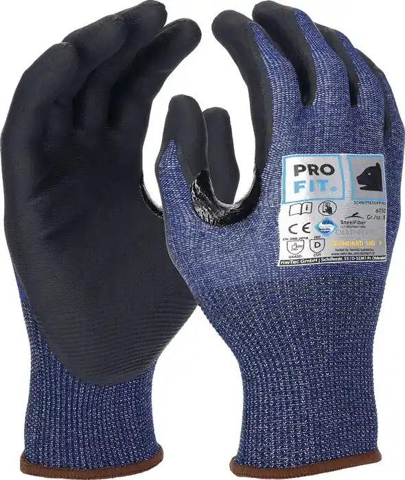 Kracherpreis PRO FIT Schnittschutzhandschuhe Schnittstop Pro Größe 9 blau/schwarz ( 4000391285 )