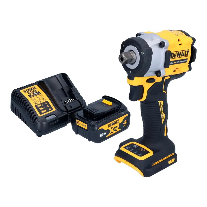DeWalt DCF 922 M1 Akku Schlagschrauber 18 V 406 Nm 1/2" Brushless + 1x Akku 4,0 Ah + Ladegerät Sichere Zahlung