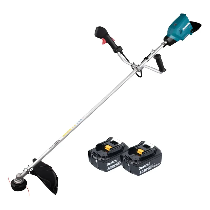 Makita DUR 369 AF2 Akku Freischneider 36 V ( 2x 18 V ) 43 cm Brushless + 2x Akku 3,0 Ah - ohne Ladegerät Begrenztes Angebot