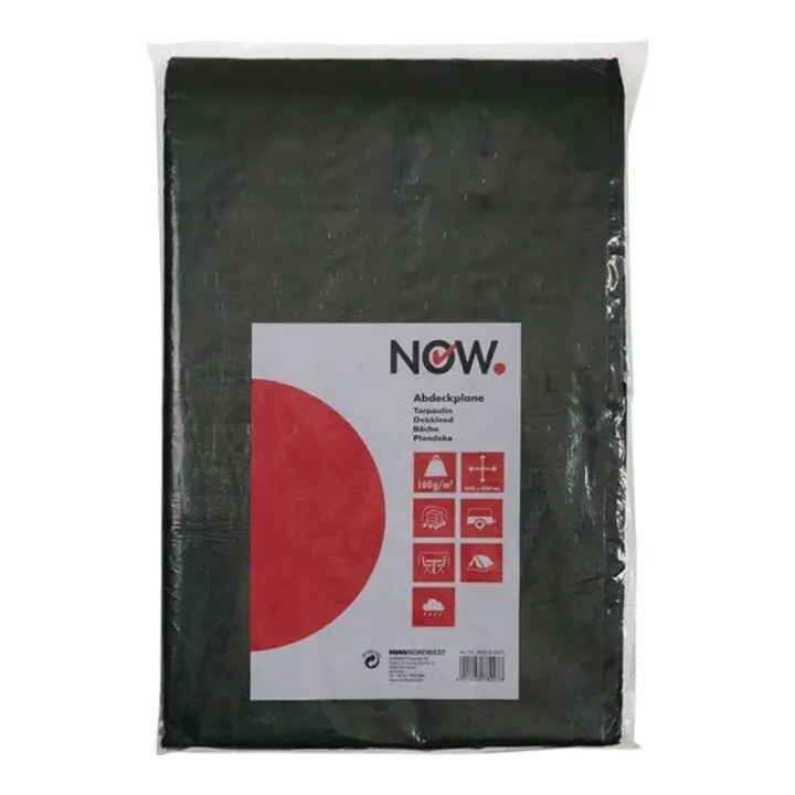 Neu NOW Gewebeplane Super Tarp Breite 4000 x Länge 6000 mm ( 4000818875 )
