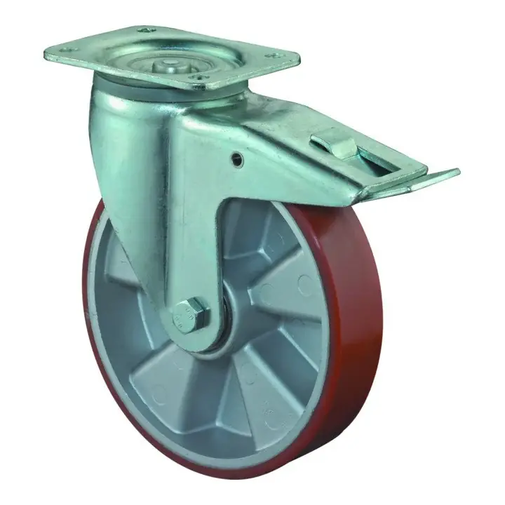 BS ROLLEN Schwerlastlenkrolle Rad-Ø 250 mm Tragfähigkeit 1000 kg ( 3000275936 ) Online Kaufen