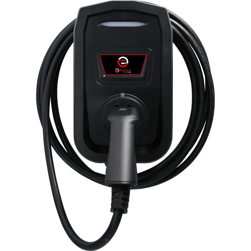 KS TOOLS efuturo Wallbox mit Typ 2 Ladekabel, 1 Phase, bis zu 7,4 kW, 32 A, 230 V, Mode 3, ohne RFID Zugangskontrolle, mit Stromzähler ( 117.7573 ) Sichere Zahlung