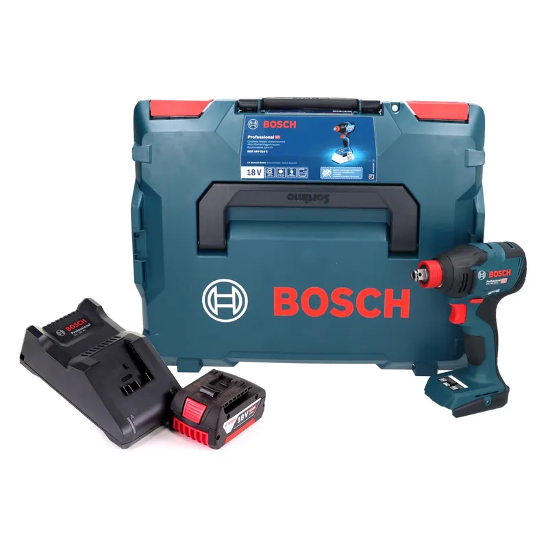 Bosch GDX 18V-210 C Professional Akku Drehschlagschrauber 18 V 210 Nm Brushless + 1x Akku 5,0 Ah + Ladegerät + L-Boxx Online Kaufen