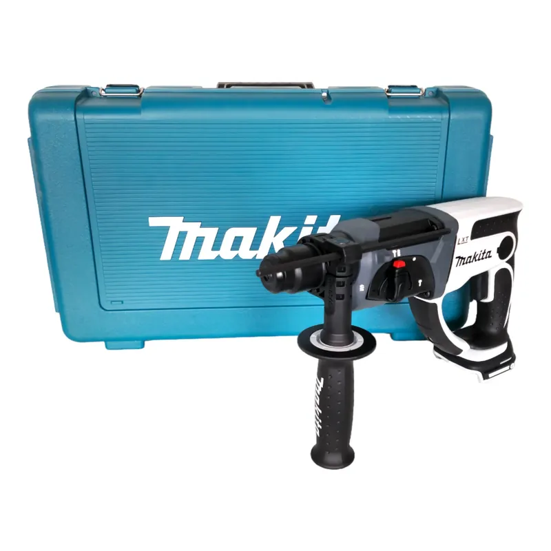 Sale Makita DHR 202 ZKW Akku Bohrhammer 18 V 20 mm 2,0 J weiß + Koffer - ohne Akku, ohne Ladegerät