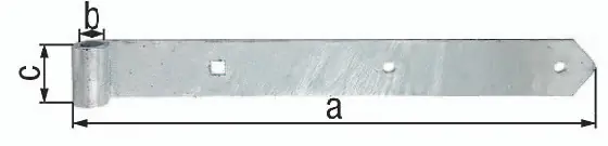 Neue Ware GAH Ladenband Breite 60 mm Länge 1400 x 60 mm Stärke 8 mm ( 3000200220 )