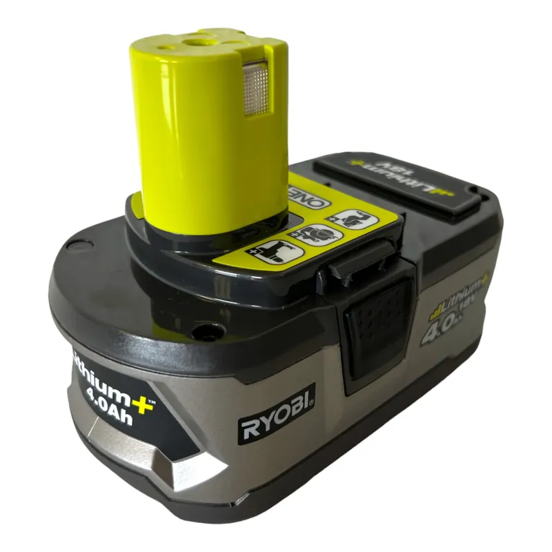 RYOBI RB18L40 Akku 18 V 4,0 Ah / 4000 mAh Li-Ion ONE+ 2 Stk. ( 2x 5133001907 ) mit Ladestandanzeige Billig