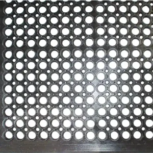 Fußmatte offene Ringe ( 9000471303 ) schwarz Gummi Saisonangebot