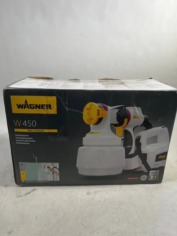 Markenware Wagner W 450 Farbsprühsystem 460 Watt 1,3 l ( 2361524 ) - Gebraucht