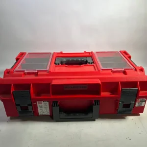 Qbrick System ONE 200 2.0 Profi RED ULTRA HD Custom Werkzeugkoffer modularer Organizer 585 x 385 x 190 mm 15,4 l stapelbar IP66 - Leicht Gebraucht Neu Im Sortiment