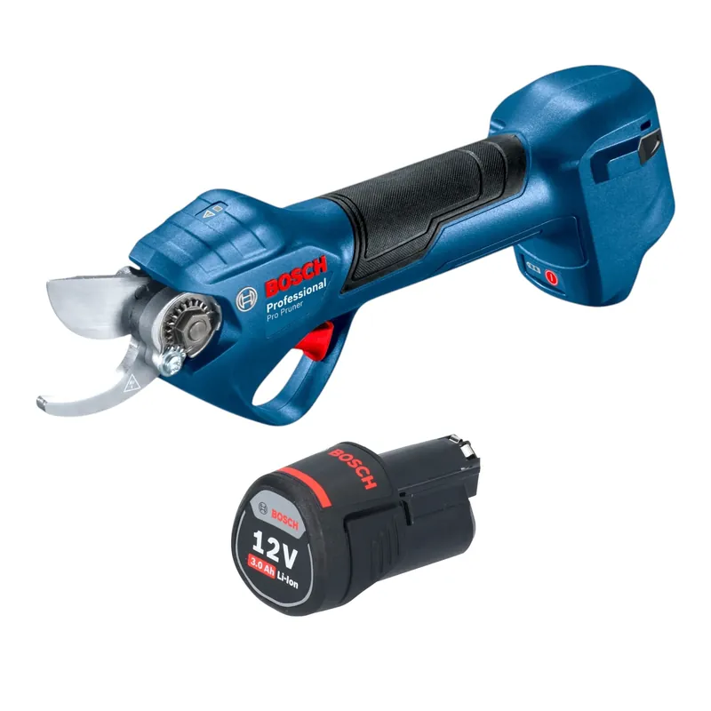 Bosch Pro Pruner Professional Akku Astschere 12 V + 1x Akku 3,0 Ah - ohne Ladegerät Preisreduziert