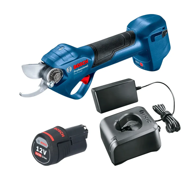 Direktkauf Bosch Pro Pruner Professional Akku Astschere 12 V + 1x Akku 3,0 Ah + Ladegerät