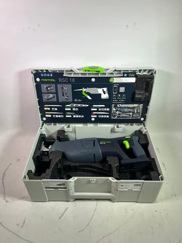 Top-Preis Festool RSC 18 EB-Basic Akku Säbelsäge 18 V Brushless ( 576947 ) + Systainer - Beschädigt