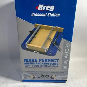 KREG Mobile Kapp und Gehrungsstation ( KMA4100-INT ) tragbar 305 x 38 mm - für Handkreissägen - Leicht Gebraucht Must-Have
