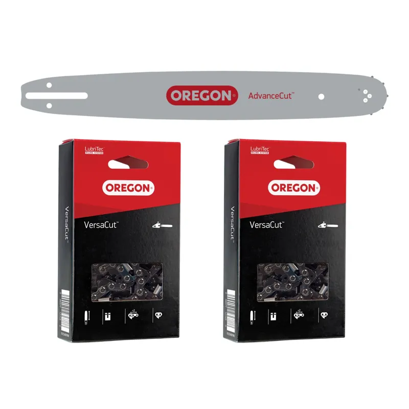 Oregon VersaCut Kombo Führungsschiene + 2x Sägekette 40 cm 3/8" LP 1,3mm 56 TG ( 561660 ) Preisreduziert