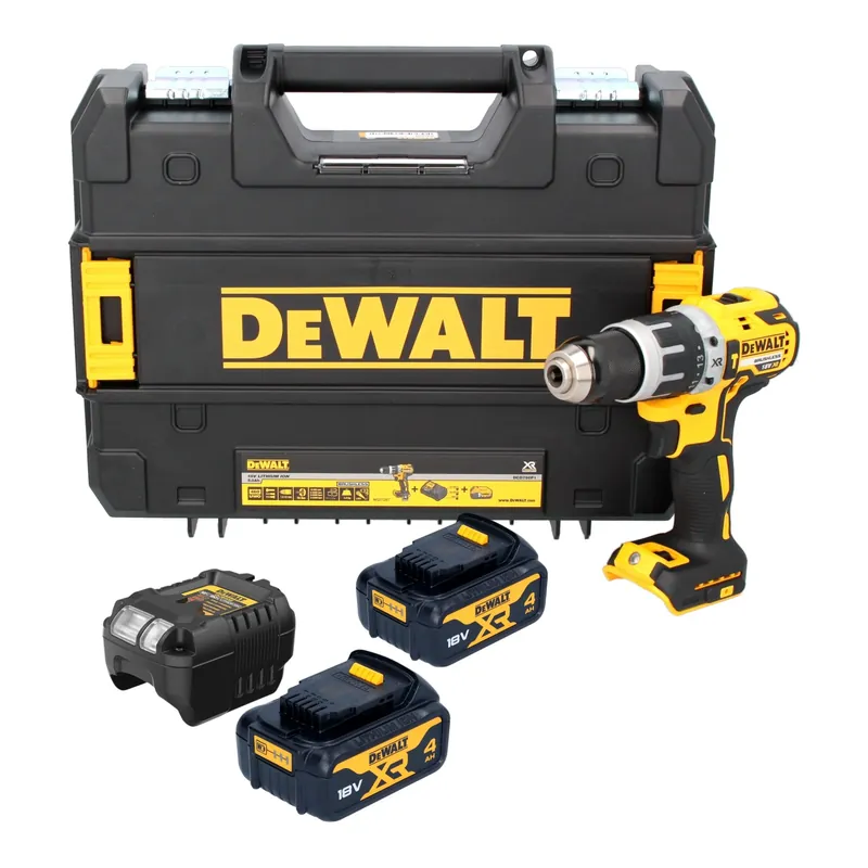 Finale Aktion DeWalt DCD 796 M2T Akku Schlagbohrschrauber 18 V 70 Nm Brushless + 2x Akku 4,0 Ah + Ladegerät + TSTAK